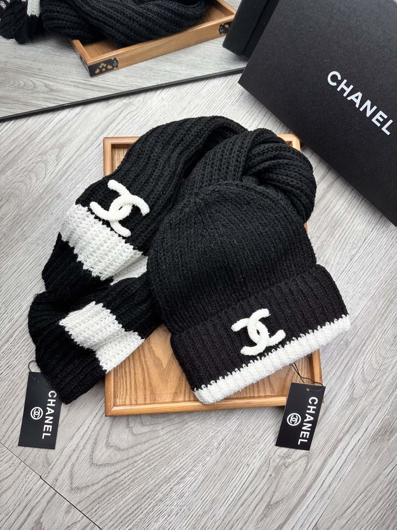 Chanel Caps Scarfs